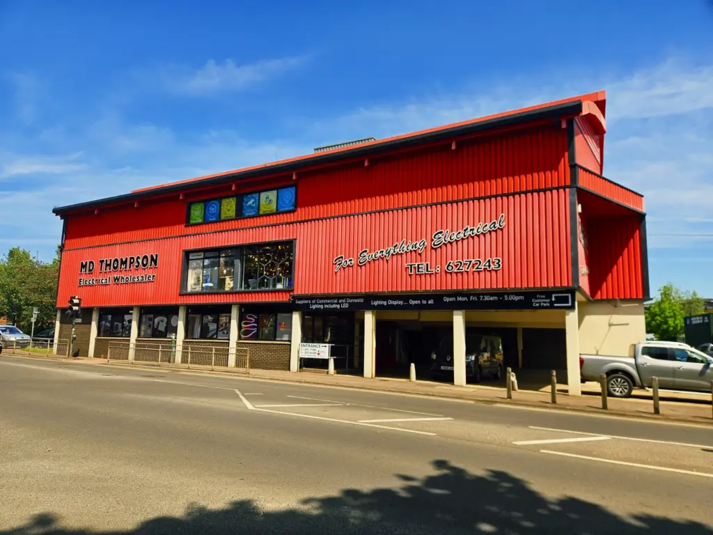 Image of the MD Thompson warehouse.